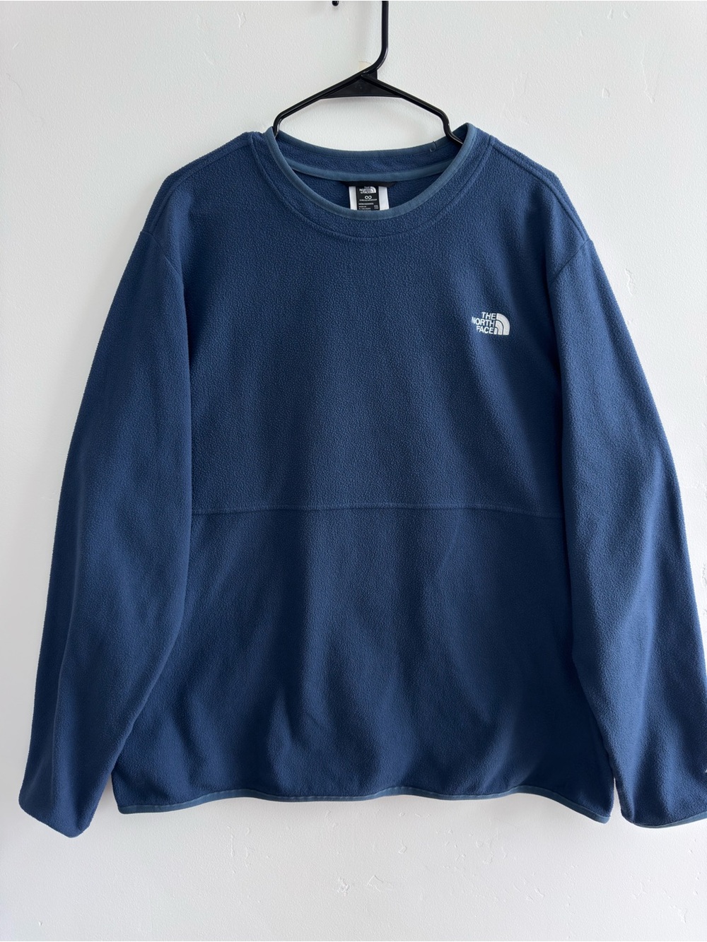The North Face Men’s Alpine Polartec Crewneck Fleece Blue XXL Outdoor Hiking
